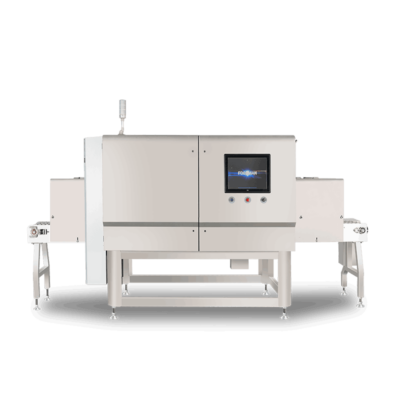 dual beam side scan x ray inspection system front