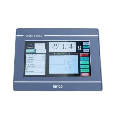 combi metal detector and checkweigher detail