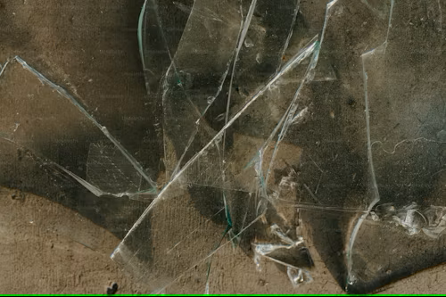 glass fragments