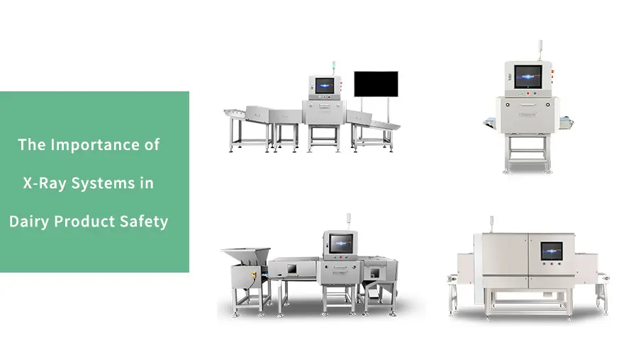 X-ray inspection of dairy products – cheese, yogurt, and milk powder for food safety