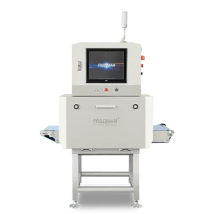 Dual-energy X-ray inspection system detecting bones and cartilage in poultry and meat products