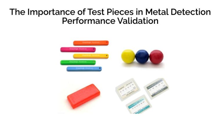 Test Pieces in Metal Detection Validation