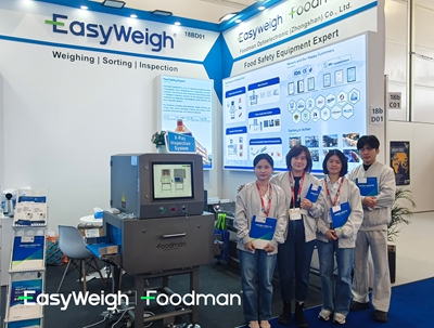 Foodman team group photo at interpack 2026 exhibition in Düsseldorf