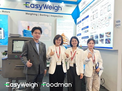 Foodman team group photo at interpack 2026 exhibition in Düsseldorf