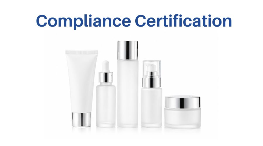Finished skincare products with correct labels, proper fill levels, and intact seals marked as qualified