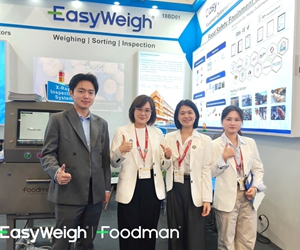 Wide group photo of Foodman team with international partners and distributors at industry networking event