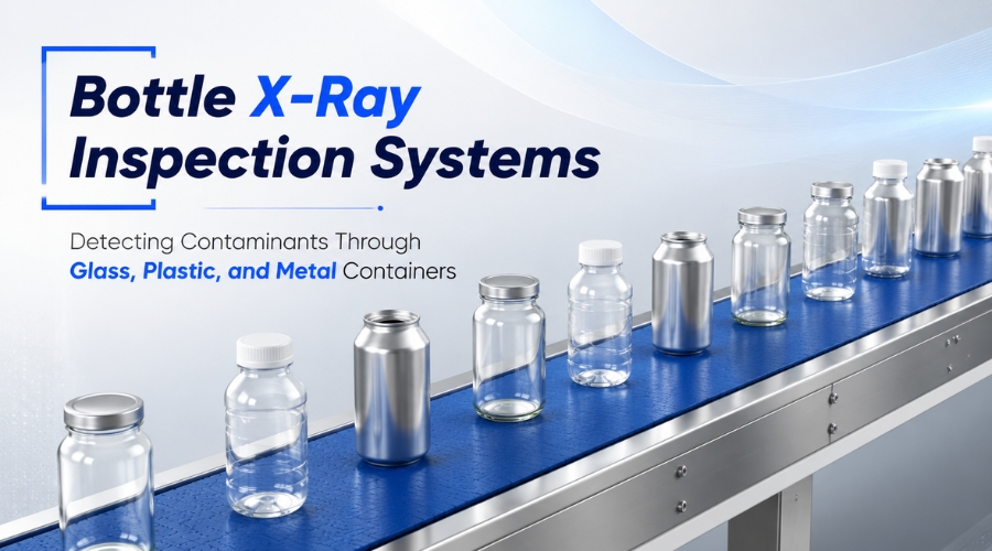 Bottle X-Ray Inspection Systems – Detecting Contaminants Through Glass, Plastic, and Metal Containers